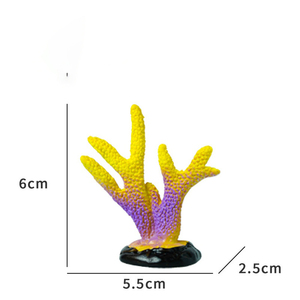 Décoration d'aquarium DIY Ocean - Mini ornement de corail artificiel - Product Image 3