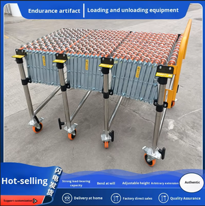 Unpowered Skate Wheel Telescopische Zwaartekracht Skate Wheel Transportband Met Eenvoudige Bediening Om Te Lossen - Product Image 6