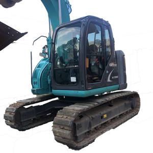 Excavadora Hidráulica de Orugas KOBELO SK125UR de 35 Toneladas, Original de Japón, de Segunda Mano, a Bajo Precio, con Motor Original - Product Image 1