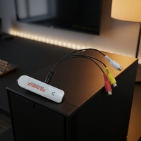 Receptores de TV y Accesorios FM AV DVB-T/T2 DVB-C 2 en 1 Receptor de TV Híbrido Digital + Analógico para Canales Gratuitos