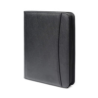 Porte-documents en cuir PU personnalisé sur mesure avec emplacements pour cartes/stylos