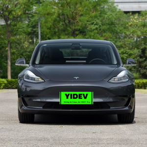 Convient pour Tesla Model 3/<span class=keywords><strong>Y</strong></span> Modifié Volant en fibre de carbone Upgrade Turning Fur Edamame Type <span class=keywords><strong>D</strong></span> Volant - Product Image 4