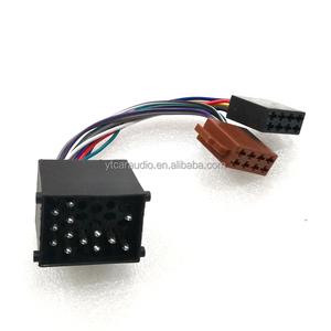 Autoradio ISO Adapter Schalter kabel für BMW <span class=keywords><strong>E36</strong></span> E39 E46 E56 Mini Cooper für LAND ROVER - Product Image 3
