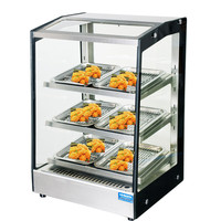 Comptoir en acier inoxydable pour aliments chauds, pouces, affichage au chaud