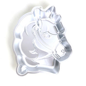 Moule à gâteau pour animaux Moule à gâteau en forme de patte Moule à gâteau en forme de cheval Facile à libérer Matériau de qualité alimentaire Facile à nettoyer - Product Image 3