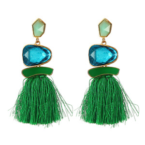 Pendientes de Borla con Rubí, Estilo Étnico, Venta <span class=keywords><strong>al</strong></span> <span class=keywords><strong>por</strong></span> <span class=keywords><strong>Mayor</strong></span> de Joyería, Éxito de Ventas en Europa y América - Product Image 3