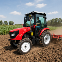 Traktor Mini Dijual Baru Berkualitas Tinggi Pertanian 4WD Gearbox Motor Traktor Pertanian dengan Harga Kompetitif