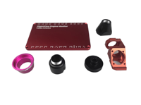 Pièces de moto en aluminium CNC personnalisées, accessoires de moto, couvercle de réservoir de frein arrière, service d'usinage pour MT 07 09 MT03 MT25 YZF R3