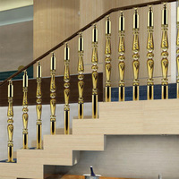 Pédale d'escalier en cristal de haute qualité, 1 pièce, charpentier, balustrade, tige de rambarde, pilier de clôture d'escalier en cristal
