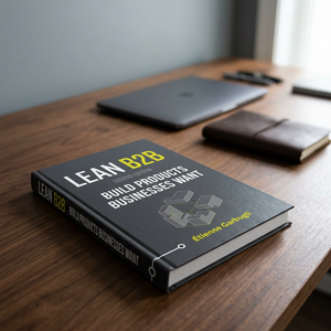 Lean B2B par Étienne Garbugli, livre broché anglais sur le développement client et le succès des startups - Product Image 2