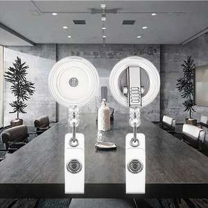 Porte-badge rétractable en plastique pour carte d'identité, porte-étiquette nominative suspendu, porte-badge personnalisé avec logo, pour exposition professionnelle, bureau, Dickmon, durable - Product Image 3