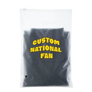 Eco-Friendly <b>Waterproof</b> Self-Adhesive Custom Logo Zipper Bag PE Plastic Ziplock for Clothes and <b>Socks</b> Minimum Order - Product Image 1