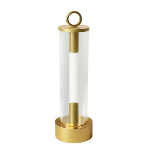 Lampe de table rechargeable à commande tactile sans fil pour chambre jardin camping et étude multi-usages - Product Image 1