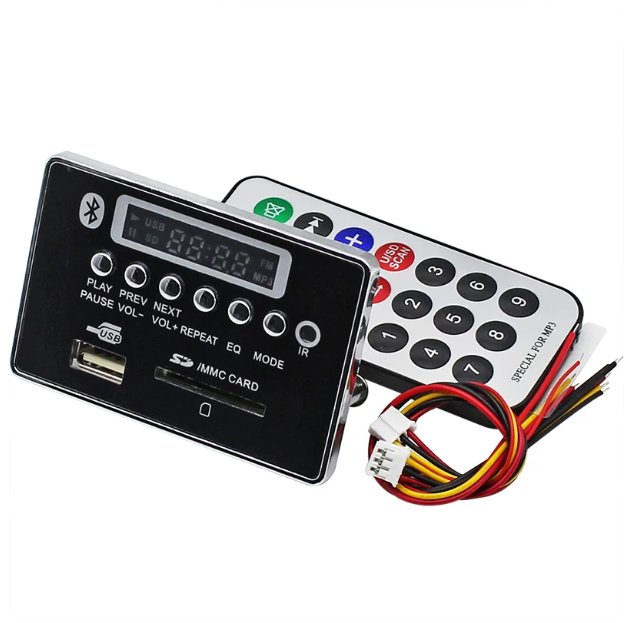 MLK MP3 Lossless  5.0 Decoder Board USB SD FM Radio Audio Player DIY Old Speaker Amplifier Modification