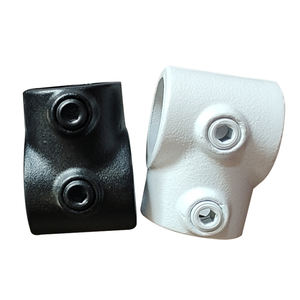 Usine Blanc Noir Poudre Revêtement Malleale fer Clé Klamp raccords Catalogue Clé serrage raccords tube connecteur - Product Image 6