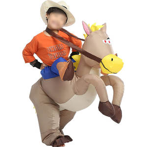 Enfants animal nouveau dans gonflable homme enfants <span class=keywords><strong>cavalier</strong></span> costume vêtements de vacances costumes habiller modélisation jouer animal costume - Product Image 4