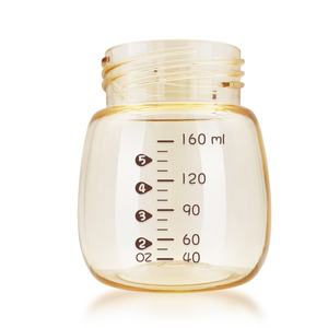 Bouteille de stockage de lait pour bébé en PPSU à col large 160 ml, <span class=keywords><strong>sans</strong></span> BPA, résistante à la chaleur, récipient de collecte de lait maternel pour tire-lait - Product Image 2