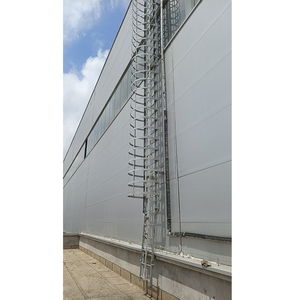 Sistema de detención de caídas vertical <span class=keywords><strong>en</strong></span> riel rígido Sistemas de línea de vida vertical Sistema de escalada vertical de riel rígido - Product Image 5