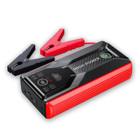 PONFLY Fonctions multiples Portable Universel 12v Auto Booster Jumper Cable 800A Chargeur de batterie de voiture Pack Jump Starter Power Bank