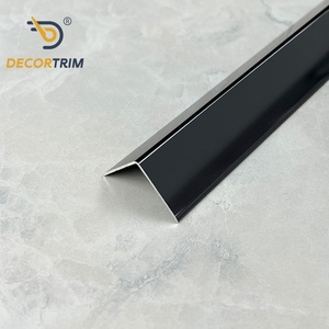 DECORTRIM Profili Architettonici in Alluminio, Angolare Interno per Cartongesso, Bordatura Piastrelle e Sistema di Protezione Angoli Murali - Product Image 2