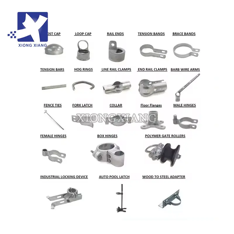 Chain Link Fence Accessories,Chain Link Fence Fittings, Parts,Logo