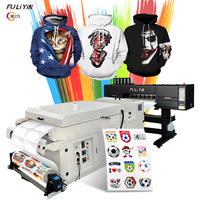 Imprimante DTF Pro tout-en-un haute vitesse FULIYIN 60 cm pour vêtements, imprimante jet d'encre DTF pour film PET, imprimante DTF industrielle