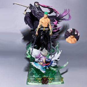 Figuras de Acción de Ghost <span class=keywords><strong>Slash</strong></span> de One Piece, Figura de Anime Japonés de 26cm, Monkey D Luffy, Dios DE LA Muerte, Zoro - Product Image 2