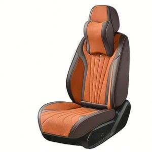 Fundas de Asiento de Coche de Cuero de Lujo Universales FENTON 2025, Juego Completo para Todas las Estaciones, Elegantes, Duraderas, Resistentes a las Manchas y Antideslizantes - Product Image 6