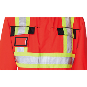 Unisex 300D Oxford Breathable <strong>Insulated</strong> Bib-Pant Work Pants Hi Vis BREATHABLE with PU Coated with Safety Features - Product Image 4