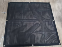Barrière de protection en filet pour animaux de compagnie XFD au design moderne pour chats et chiens, polyester + PVC, résistante aux insectes, installation facile, utilisation à domicile/hôtel