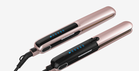 Nouvel Arrivage Lisseur Professionnel Électrique à Ions MCH Rapides en Aluminium et Céramique avec LED, Marque Privée Personnalisée