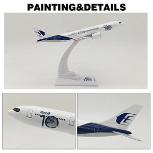 Personalizado 1:300 escala Malaysia Airlines Neo Metal Diecast modelo Hobby vitrina de escritorio - Product Image 2