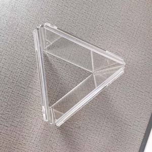 ที่ใส่เมนูอะคริลิคใส รูปสามเหลี่ยม ที่วางป้ายอะคริลิคบนโต๊ะ ที่วางเมนูพลาสติก ที่วางป้ายตั้งโต๊ะ ที่ใส่กระดาษตั้งโต๊ะ - Product Image 6