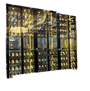 Nuevo y Elegante Gabinete para Vinos de Madera Maciza - Iluminación LED y Sistema de Refrigeración Avanzado para Amantes del <span class=keywords><strong>Vino</strong></span> - Product Image 3