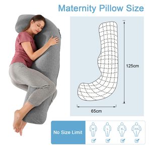 Oreiller <span class=keywords><strong>de</strong></span> maternité en forme <span class=keywords><strong>de</strong></span> J Oreiller <span class=keywords><strong>de</strong></span> <span class=keywords><strong>grossesse</strong></span> long pour dormir et se nourrir - Product Image 4