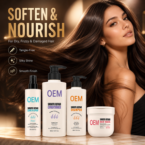Wholesale Smooth Repair Hair Treatment Set with Keratin Ceramide Argan Oil Shampoo Conditioner Mask <b>Spray</b> for Hair Brands - Product Image 2