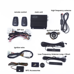 Alarmas de coche Inmovilizador de coche Sistema de entrada sin llave Actualización Función de control NFC Selección por modelo de coche - Product Image 6