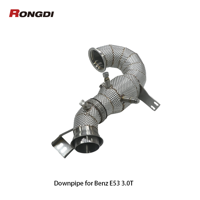 Heat Shield Exhaust Downpipe Resonator Pipe