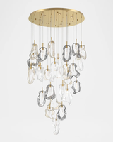 Villa Duplex Lustres Suspendus Plafond Lustre Multi Lumière