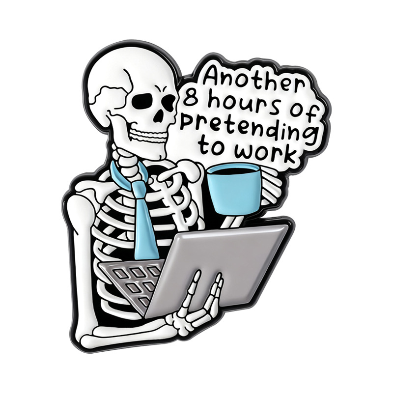 4-pretending to work