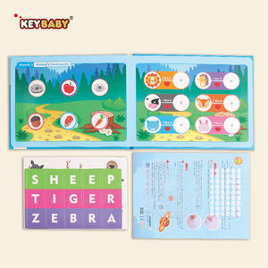 Libro Educativo per Bambini KEYBABY con Dinosauri/Animali, Copertina Rigida, Gioco di Apprendimento per Bambini Piccoli - Product Image 6