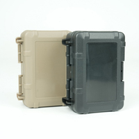 Boîte en plastique scellée tactique Protection de l'équipement Boîte de munitions résistante aux chocs Boîte de rangement d'outils d'extérieur portable
