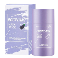 Masque solide au thé vert pour un nettoyage en profondeur du visage, contre l'acné, les pores dilatés et les points noirs, masque facial en argile avec logo personnalisé