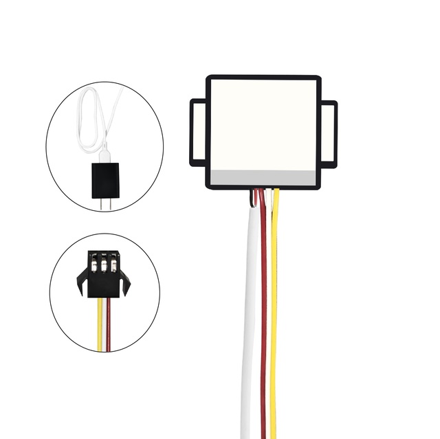 Factory Customized 5V 3A 36W Single Touch LED Smart Capacitive Dimmer Sensor Switch One/Three Color Inductive Switch for