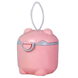 Hot Selling Cute Travel Portable Plastic <strong>Milk</strong> Powder Dispenser Baby Storage <strong>Box</strong> for 0-12 Months Cute Portable <strong>Milk</strong> Powder <strong>Box</strong> - Product Image 1