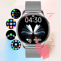 Montre connectée VALDUS 300 mAh avec surveillance du sommeil, connexion Bluetooth, étanche IP67, VL39 PRO pour femmes