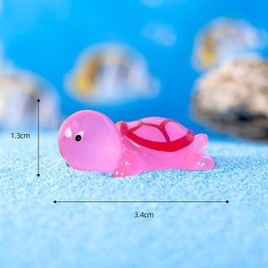 Nouveaux produits transfrontaliers Weij : <span class=keywords><strong>tortue</strong></span> mignonne éclairée la nuit, aquarium, pendentifs décoratifs DIY, accessoires et petits ornements - Product Image 5