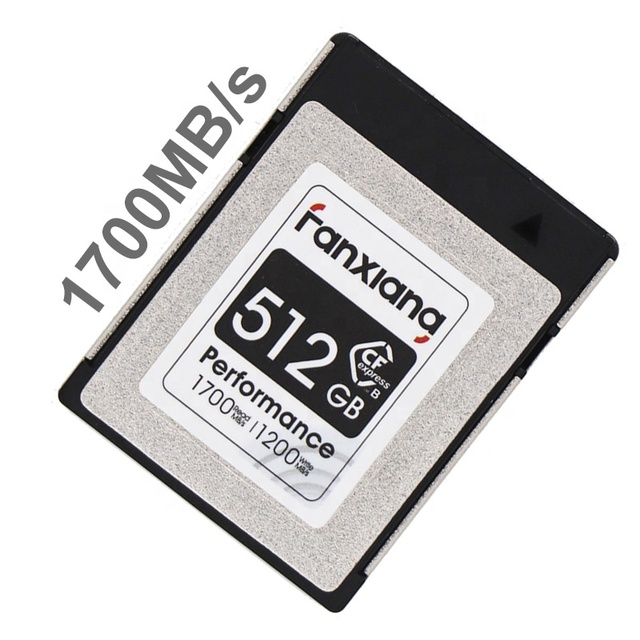 Professional Large Storage Compact Flash CFexpress Type B CF 128GB 256GB 512GB 1TB 2TB Express Memory Card for Camera