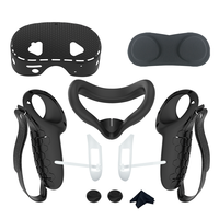 Pack Combo à Succès pour 2 Manettes : Coque en Silicone, Cache-Objectif et Masque – Fabriqué en Chine pour Accessoires VR