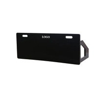 Panneaux de rebond de football portables en HDPE noir, panneaux de rebond de football en plastique haute densité avec service de découpe